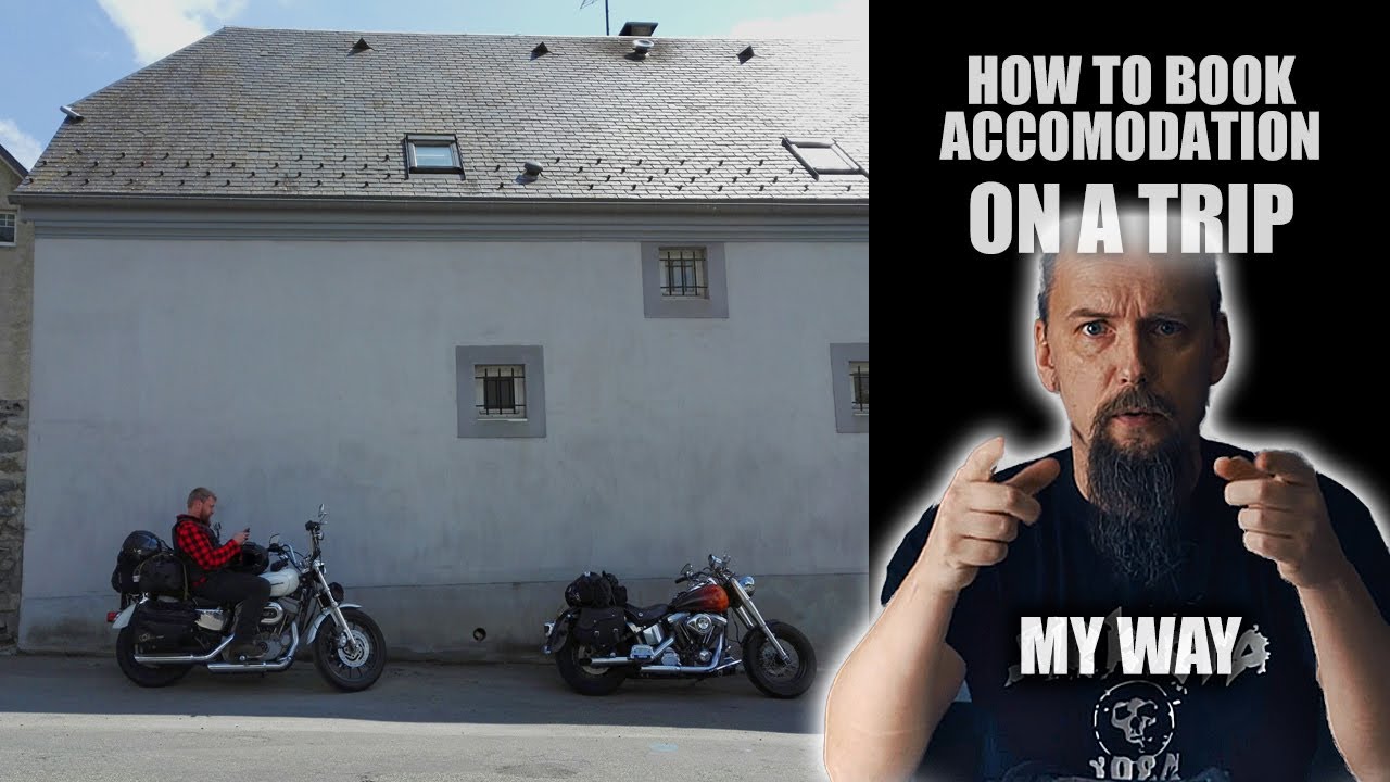 How to find an accommodation on your motorcycle trip - simple solution