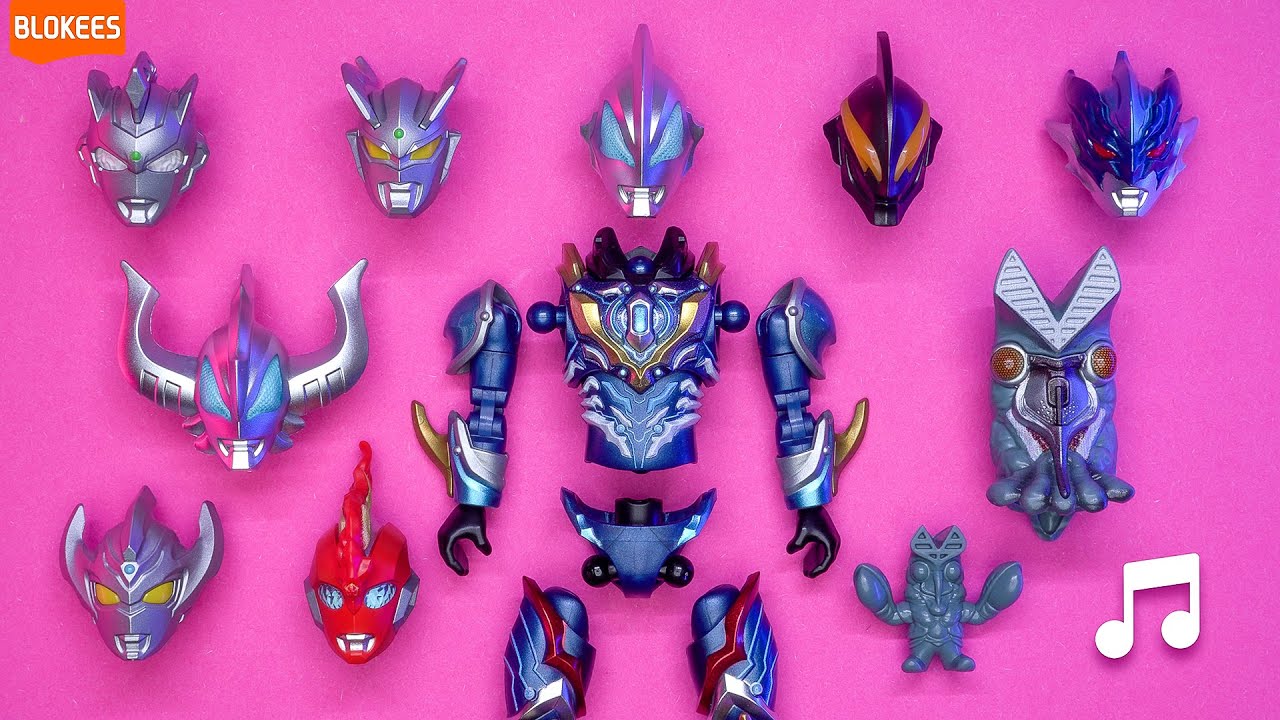 ♪Сборка: Ультрамен｜Гид｜Зеро｜З｜Трегир｜Даркнесс｜Балтан｜Тайга｜Омега｜Скоростная сборка｜Блоки