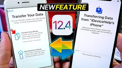 Transfer ALL Your Data from iPhone to iPhone - Apple’s Data Migration Feature How it Works!