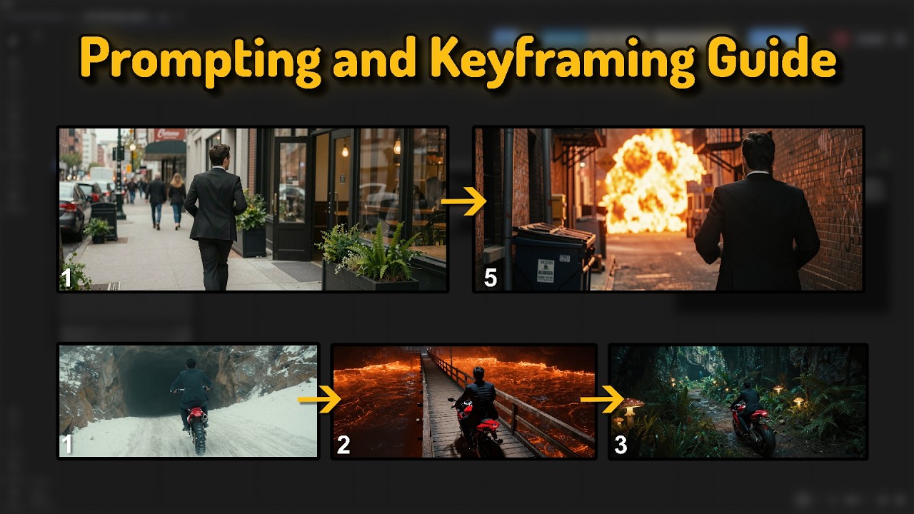 First Frame Last Frame Guide to Prompting and Keyframing I2V and First Frame/Last Frame LTX 2. ...