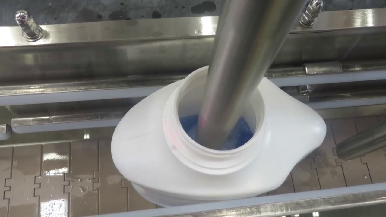 Oden Filler with Vac Asp System and No-Drip nozzle Demo #1