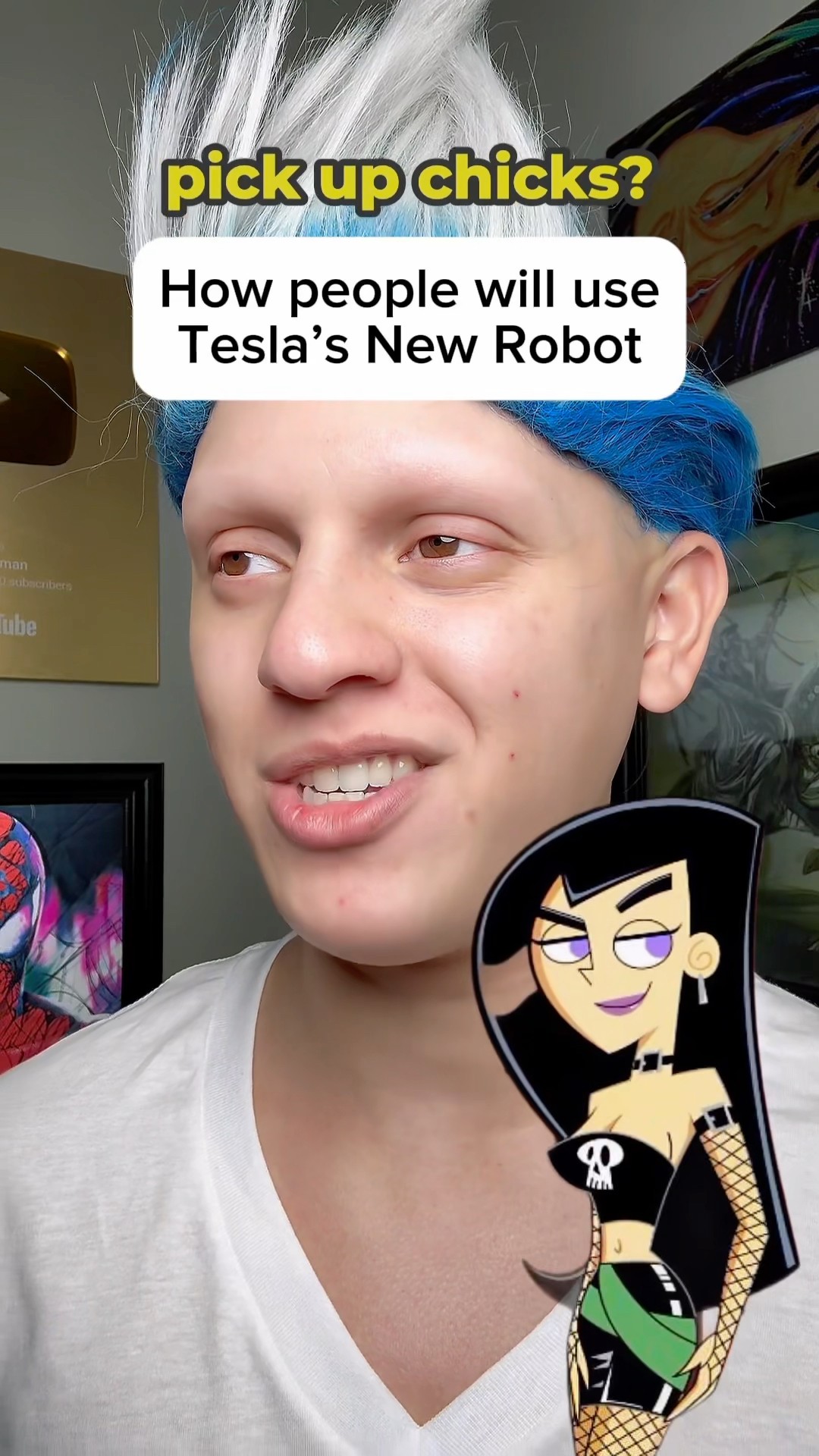 TESLA OPTIMUS ?: CHICK MAGNET ?? #comedy #funny #lol #tesla #teslaoptimus #optimus