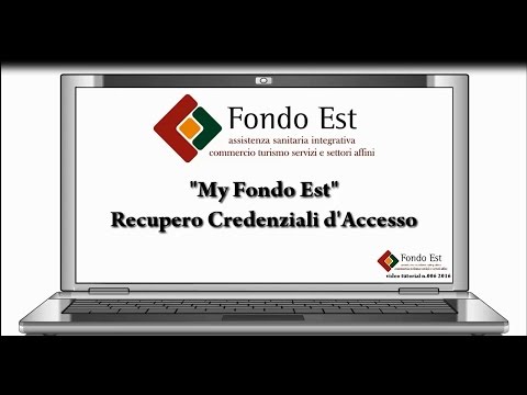 MY FONDO EST : Recupero Credenziali