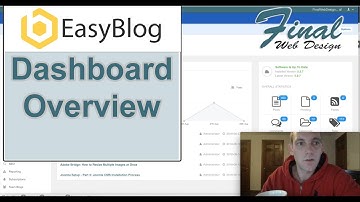 EasyBlog: Dashboard Overview