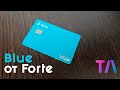 Распаковка карты Blue от ForteBank
