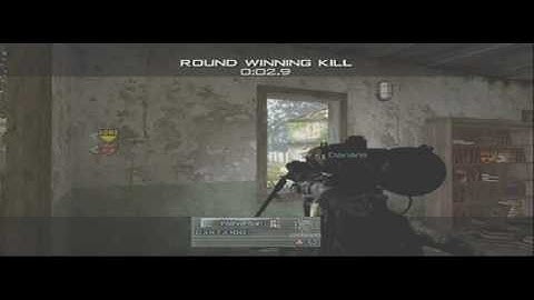 Amazing Game Winning Kill Cam Modern Warfare 2 (funny reactions)