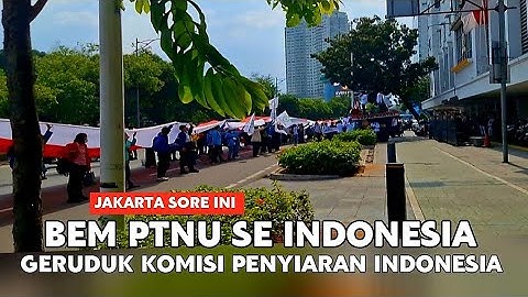 TRANS 7 ‼️ BEM PTNU SE INDONESIA GERUDUK KPI
