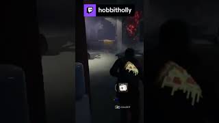 Jump Scare Myers Got Me | hobbitholly on #Twitch | Dead by Daylight #shorts