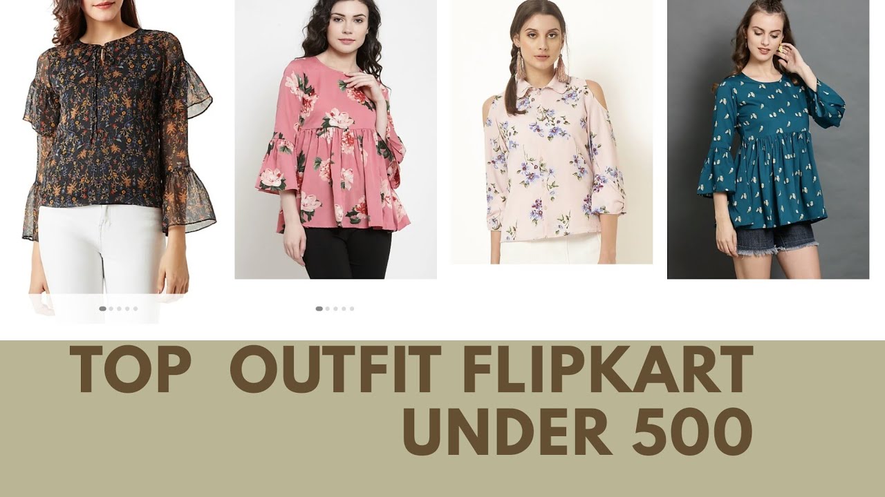 Flipkart Tops Under 500🤑/Flipcart fashion /Top collection YouTube