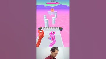 Level 25 Snake Run Race 3D All Levels Gameplay Walkthrough Android New Update #gaming #shorts