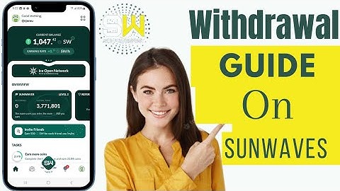 How To Withdraw From Sunwaves | Withdraw Money From Sunwaves App