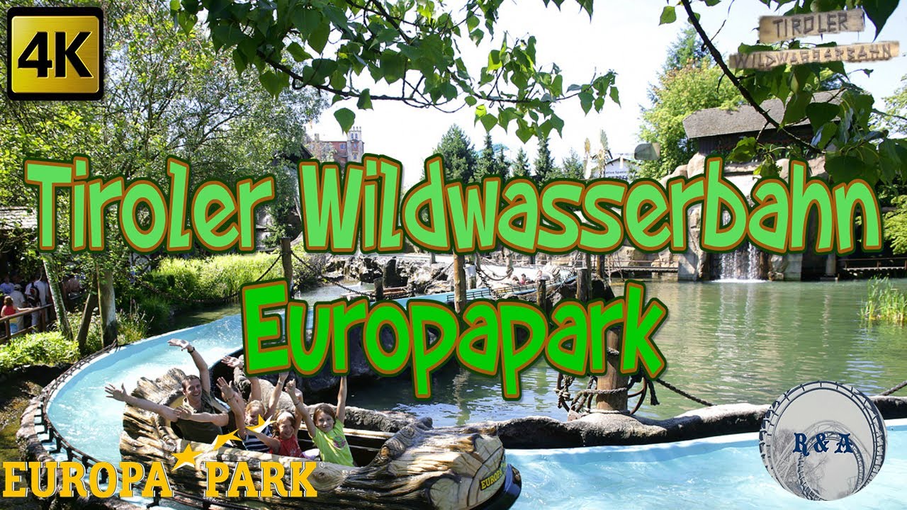 Tiroler Wildwasserbahn onride POV Europa Park 4K