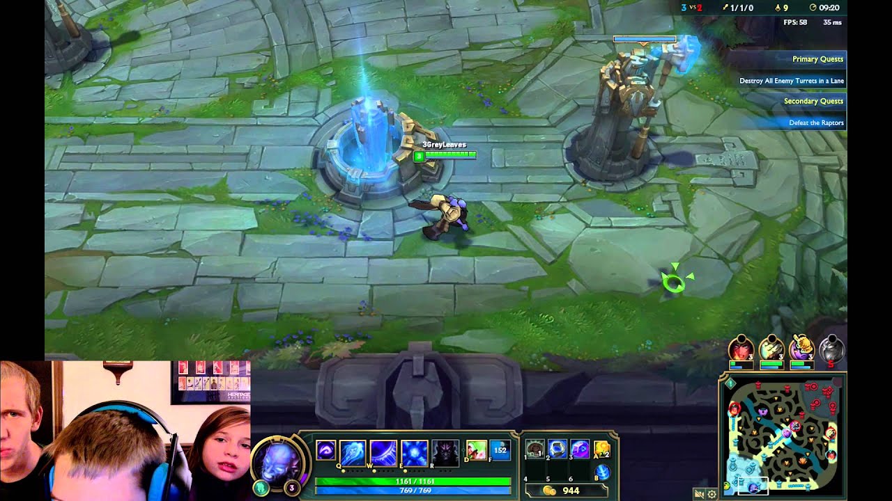 First time playing League of Legends