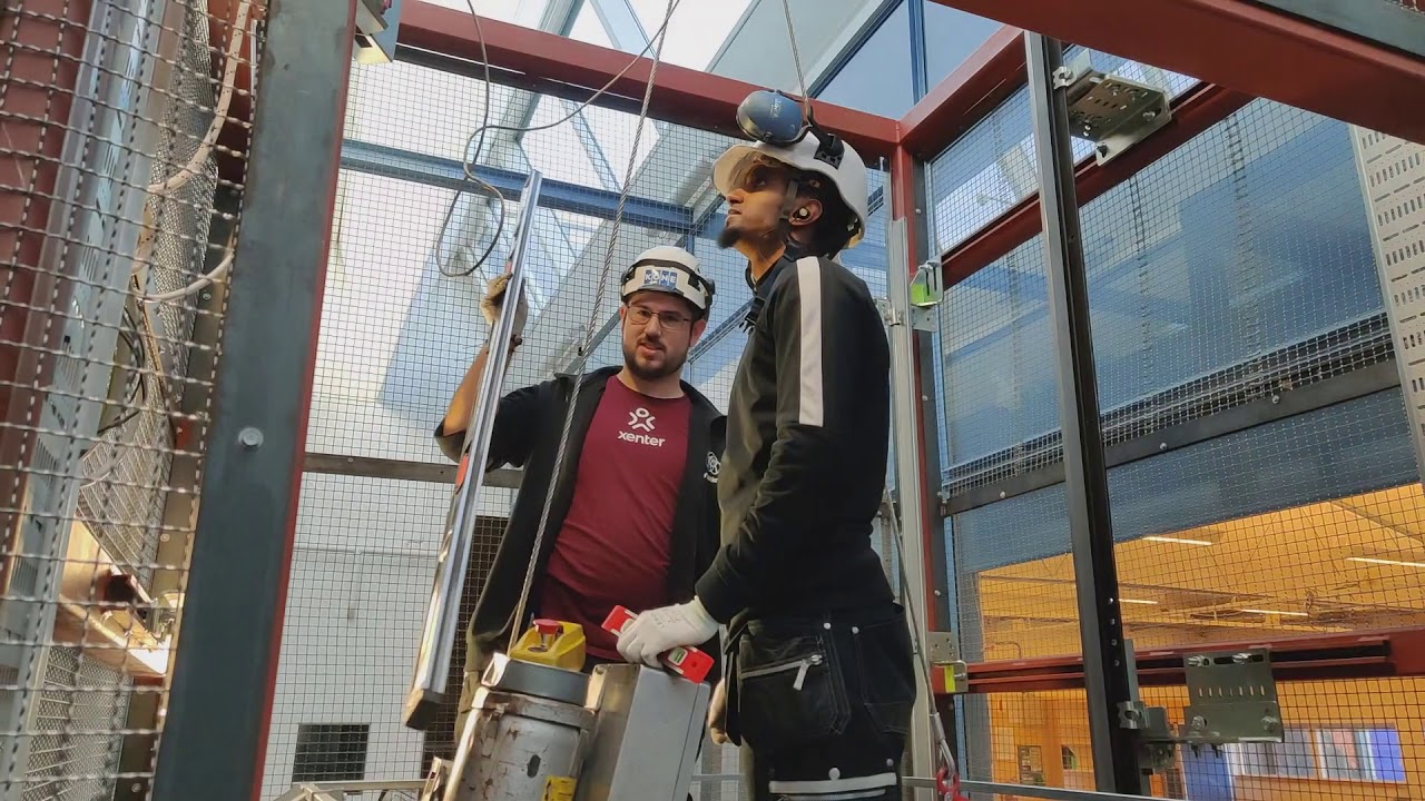 Studerandeporträtt - Hisstekniker och rulltrappstekniker