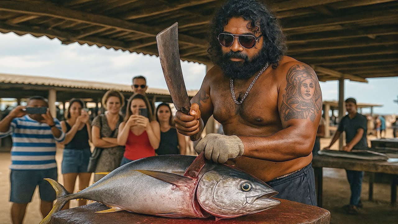 Stunning! Master of Mr Ravi Fish Cutting Shows His Skills Again Amazing ...
