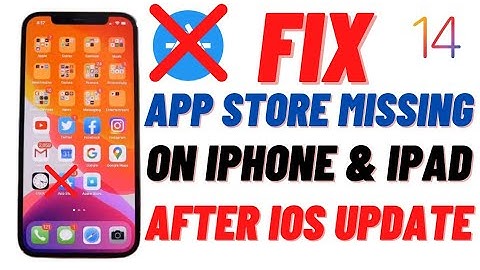 Fix App Store Missing On iPhone & iPad After iOS Update ! Latest 2021