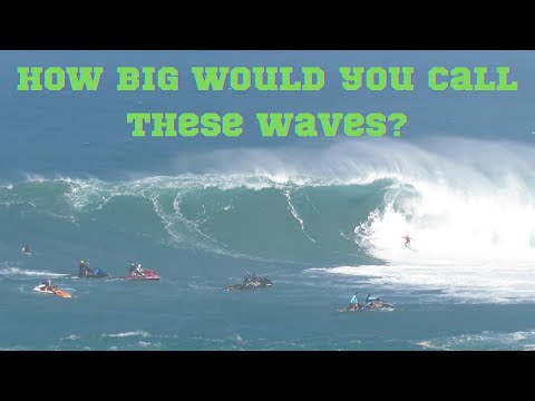 Waimea Bay Biggest waves of season Jan 11 2023. Raw edit.