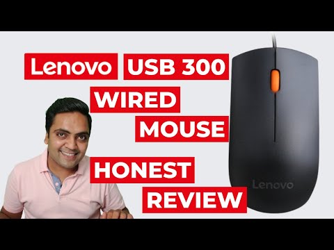 Best mouse under ₹250 | Lenovo 300 wired mouse honest review