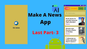Create a news app in android studio || Last part || NewsApp