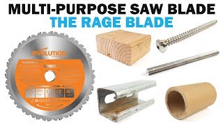 Evolution Multi Purpose Rage Blade Demonstration | Fasteners 101 Demo