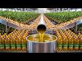 How peanut oil is produced (The entire production process at the factory)