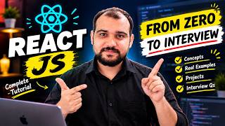 React JS Full Course 🔥 | Complete Tutorial in Hindi with Real Project