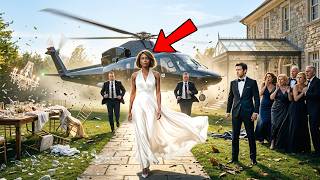 Unaware A Helicopter Was Picking Her Up, Her Husband’s Family Threw Her Out Thinking She Was Poor