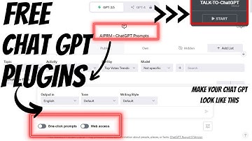 Access Chat GPT plugins for free: Bypass all Chat GPT limitations