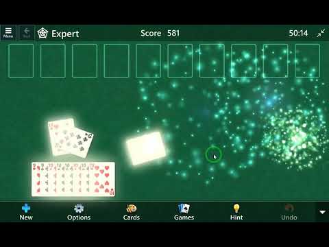 Microsoft Solitaire Collection Winning Animations Fireworks
