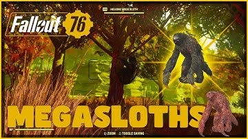Fallout 76 Reliable Mega Sloth Location - Take A Camera Picture Of A Mega Sloth Challenge Guide