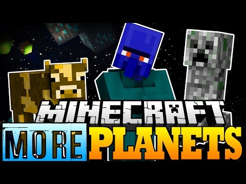 Minecraft: MORE PLANETS MOD (Adventure Outside the Galacticraft Milky Way)