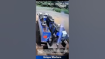 Transporting gas cylinders: people transporting gas cylinders