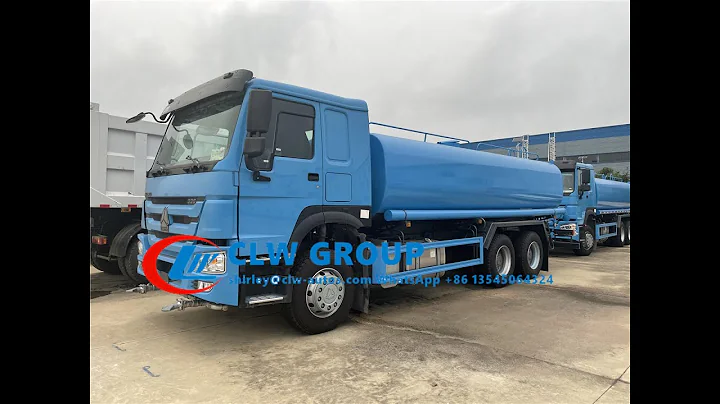 Howo Portable Water Sprinkler Truck 336HP 20Tons 20000Liters Factory Price