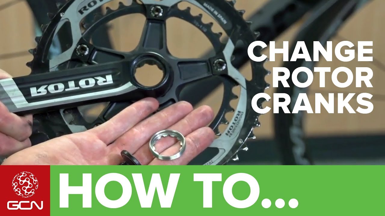 Change Rotor Cranks On Your Bicycle 