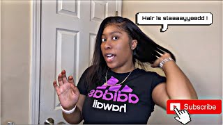 WATCH ME SLAY MY HAIR ✨| BEGINNER FRIENDLY LACE FRONT INSTALL | ft. Nadula Hair