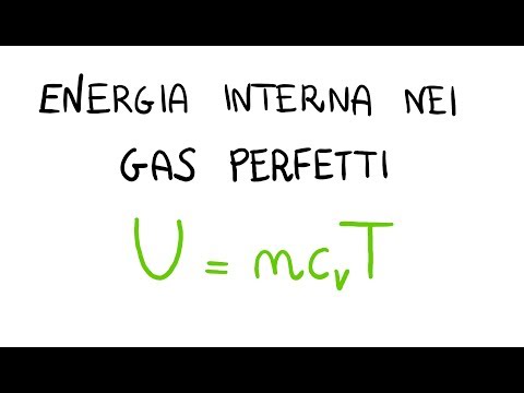 Video: Qual è l'energia interna del vapore?