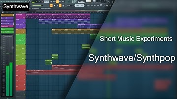 Short Music Experiments - A Synthwave/Synthpop Track (+ Free FLP)