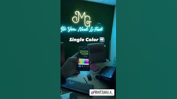 Single or Multicolor Neon Lights #neon #shorts #viral #youtubeshorts #shortvideo #trendingshort