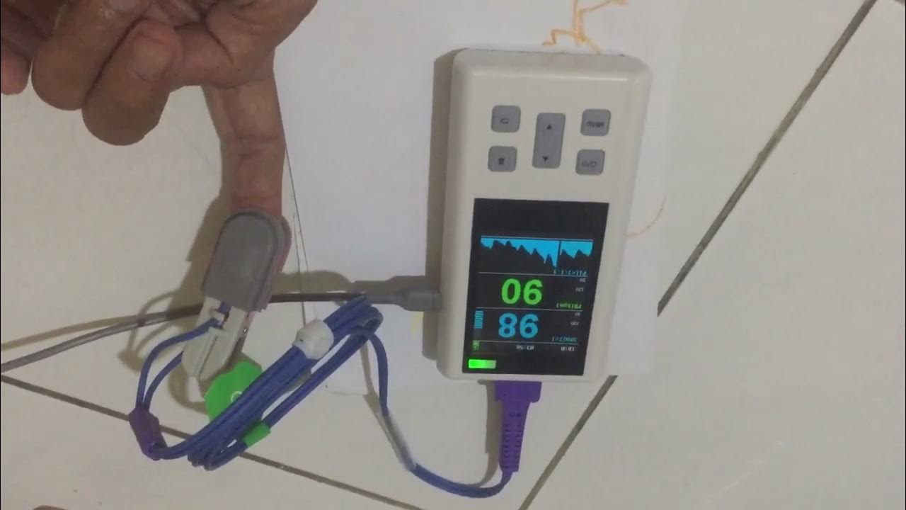 Praktis!! Cara Menggunakan Oximeter Dengan Benar Handle SP02 Pulse