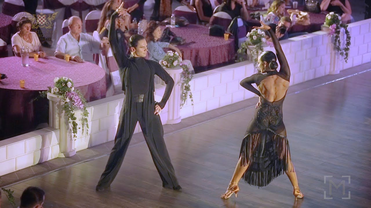 Anton Semenov - Valeriya Semenova | Adriatic Pearl Dubrovnik 2017 - Profesionnal LAT - SF PD ballroom music