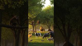 ভয়ের নয়, দয়ার প্রতীক সিংহো #ai #animals #shortstory