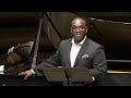 Lawrence Brownlee sings "The Gift To Sing" by Damien Sneed