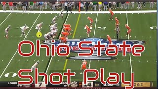 Coach Hahnstadt Reacts to this Ohio State Offense Shot Play