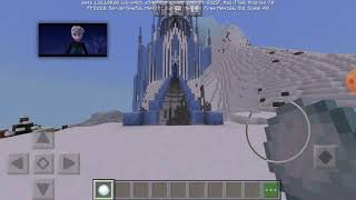 Minecraft Music video in Elsa New ice Castle Noora Ahmed