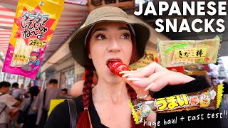 Tokyo Vlog: Exploring Japan + HUGE Snack Haul!!