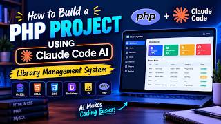 Details How to Build a PHP Project Using Claude Code AI | Library Management System Guide