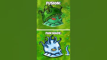 PVZ Fusion 3.0 Challenge - Fan Art vs Fusion Plants | Who Wins? #pvz #pvzfusion #shorts