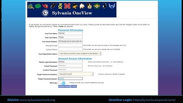 OneView - Create a Parent Account