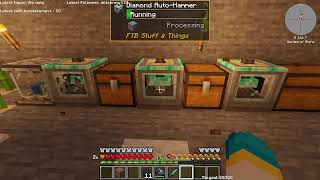 laying some minecraft stoneblock yey
