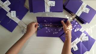 Invitación tipo ticket quince XV años